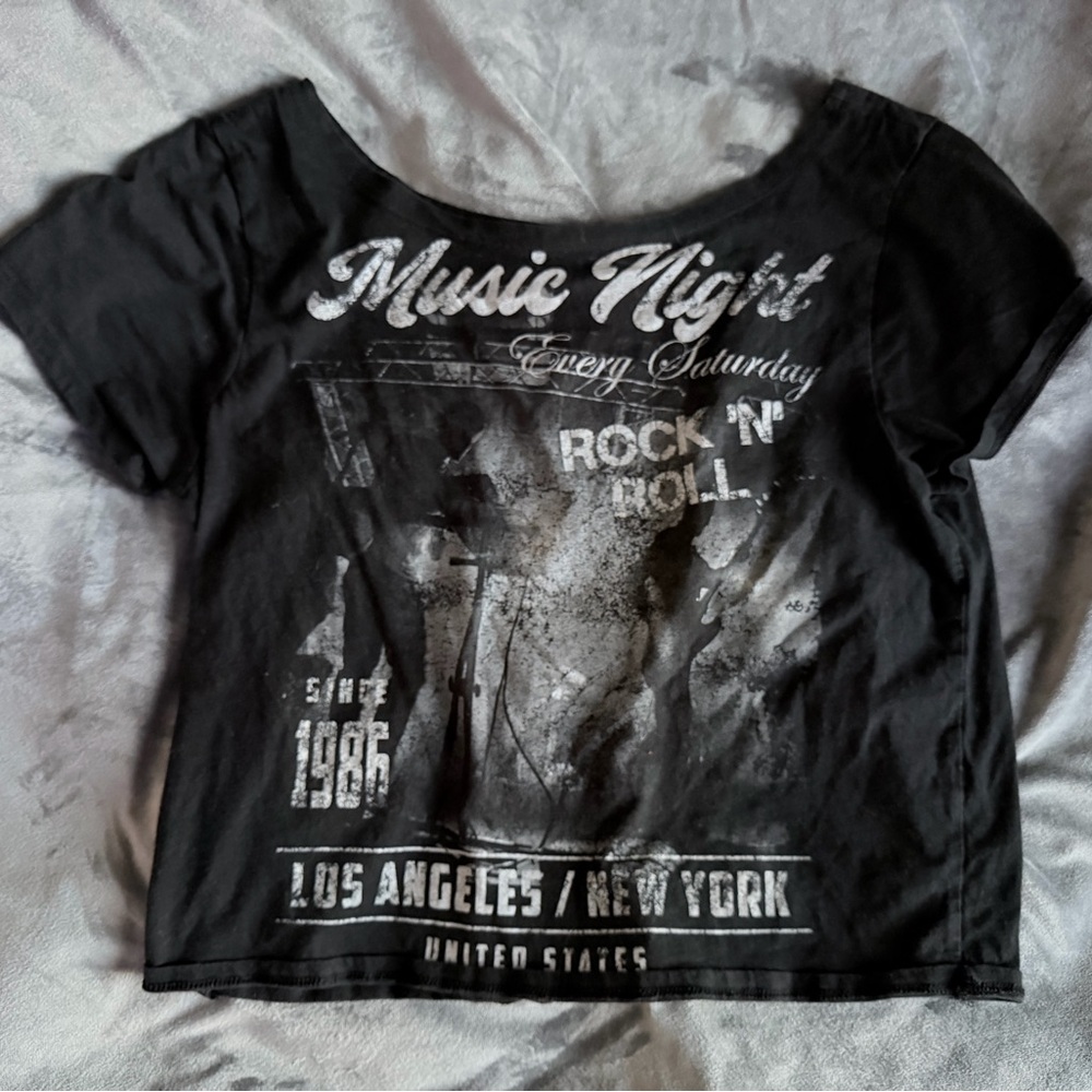 Black Graphic T-Shirt